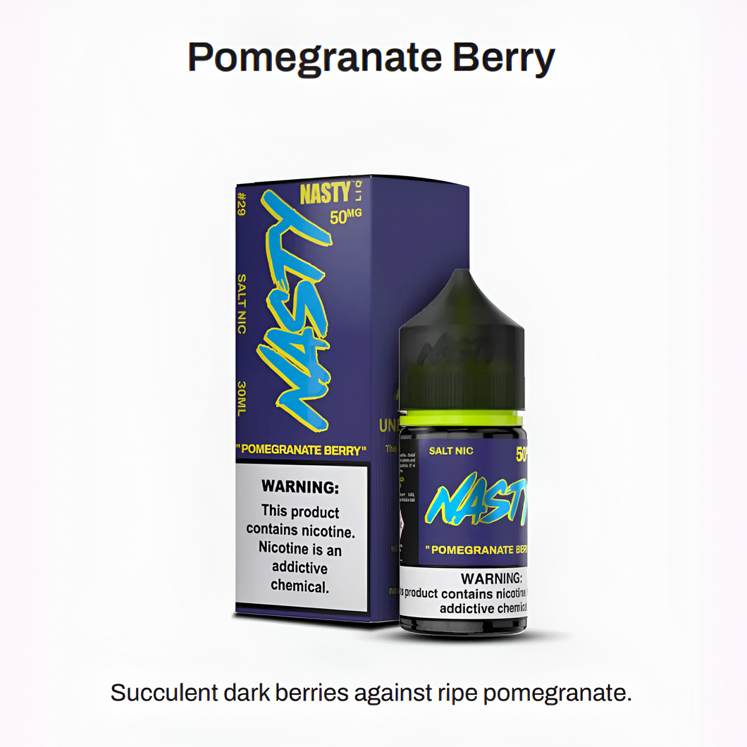 Pomegranate Berry - NASTY LIQ | 30ML Vape Juice | 35MG,50MG