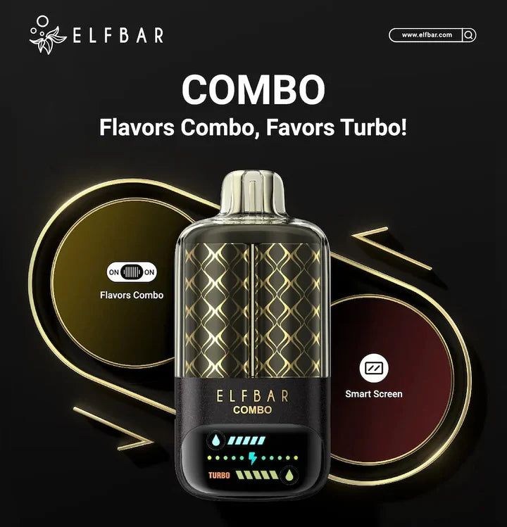 ELF BAR COMBO 25000 Puffs Dual Flavors Disposable Vape India | Vape Paradise