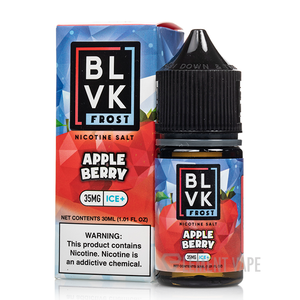 Apple Berry Ice - BLVK Frost Salts | 30ML Vape Juice | 35MG | Vape Paradise