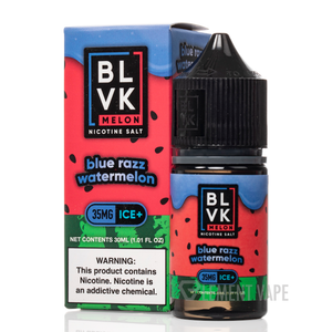 Blue Razz Watermelon Ice - BLVK Melon Salts | 30ML Vape Juice | 35MG | Vape Paradise