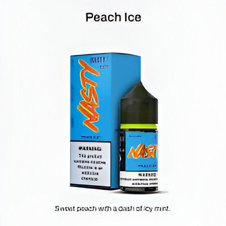 Peach Ice - NASTY LIQ | 30ML Vape Juice | 35MG,50MG