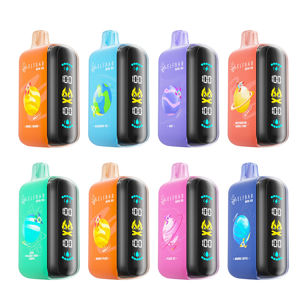 Elfbar Raya D3 25000 Puffs Disposable Vape India | Vape Paradise