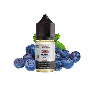 Blueberry Mint - Ripe Vapes | 30ML Vape Juice | 30MG,50MG