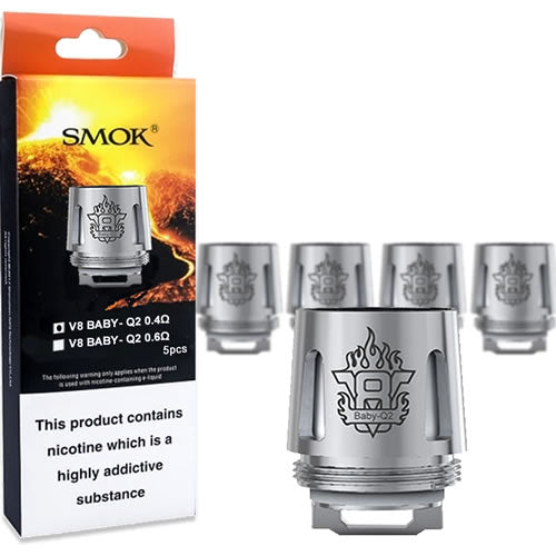 Smok TFV8 Baby Replacement Coils (Pack of 5)