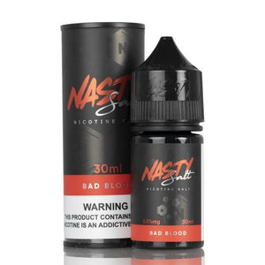 Bad Blood - Nasty Salt | 30Ml Vape Juice | 35MG,50MG