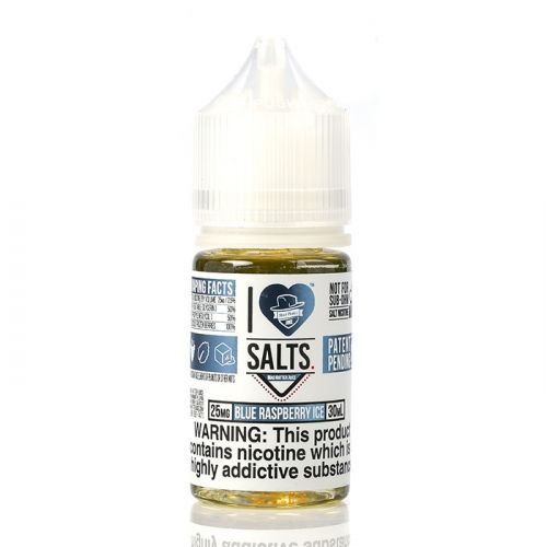 Blue Raspberry Ice - I Love Salts | 30ML Vape Juice | 25MG,50MG