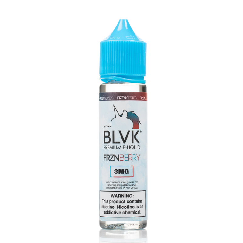 FRZN Berry - BLVK Unicorn | 60ML Vape Juice | 3MG | Vape Paradise