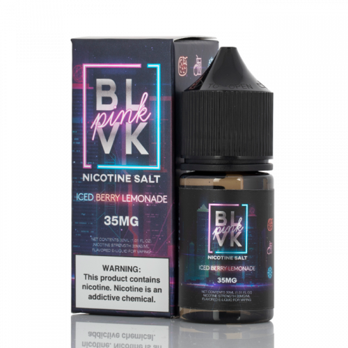 Iced Berry Lemonade - Blvk Pink Series | 30ML Vape Juice | 50MG | Vape Paradise