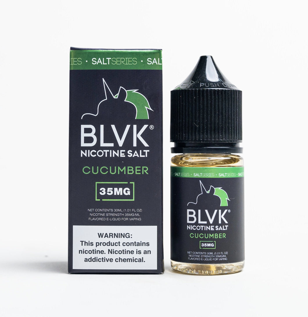 Cucumber - BLVK Unicorn Salt | 30ML Vape Juice | 35MG,50MG