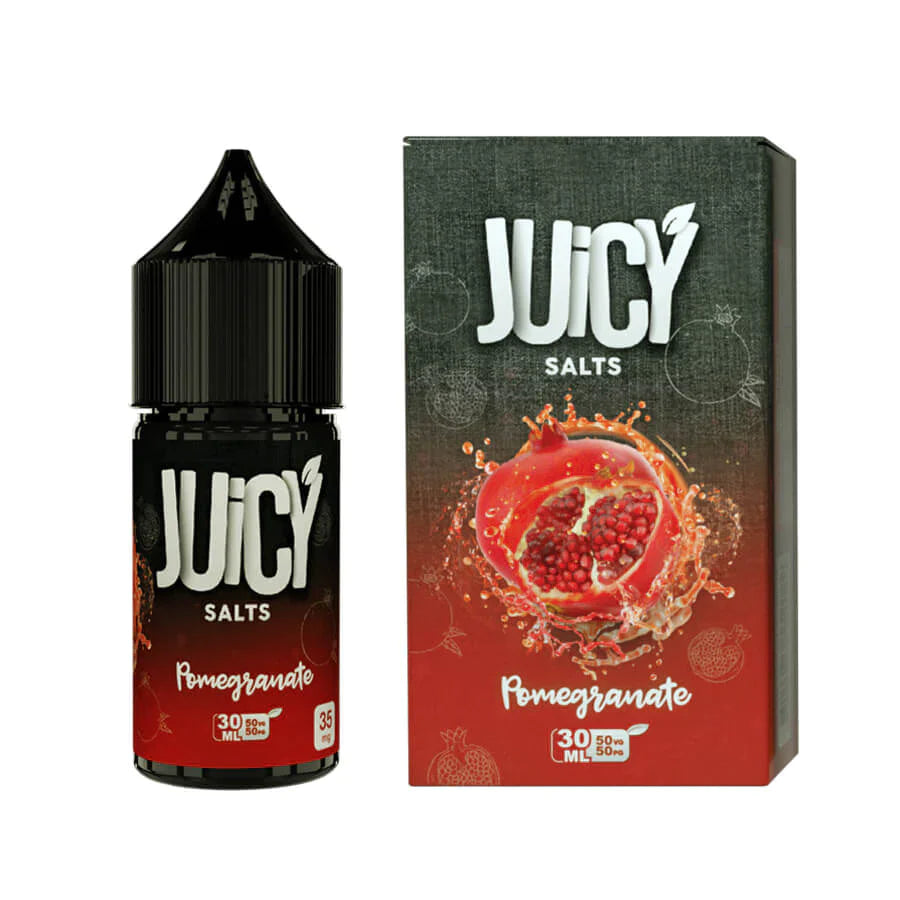 Pomegranate - Juicy Salts | 30ML Vape Juice | 35MG,50MG