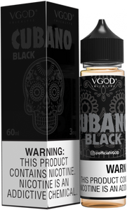 Cubano Black - VGod | 60ML Vape Juice | 3MG,6MG,12MG